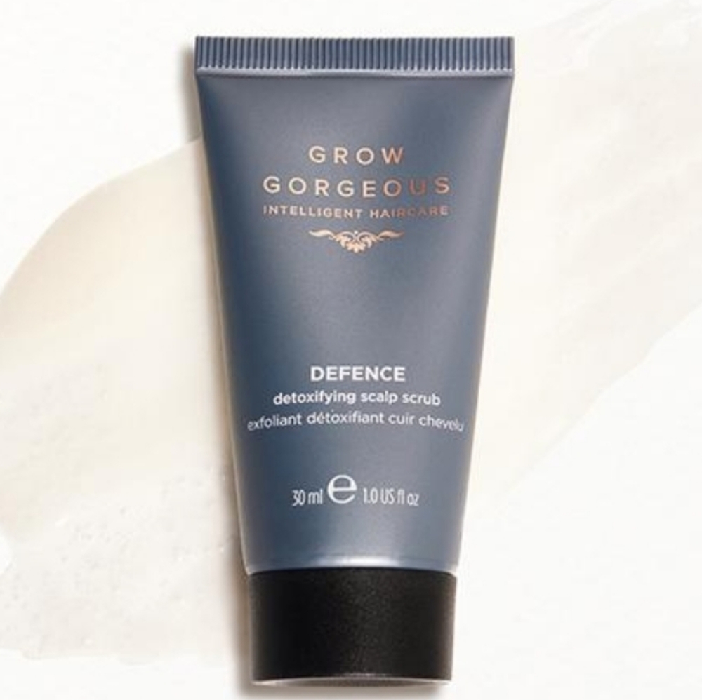 NEW** GROW GORGEOUS Defence Detoxifying Scalp Scrub 30ml/ 1oz